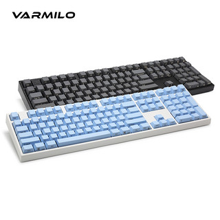 Varmilo 阿米洛 机械键盘PBT键帽 108键 白色 