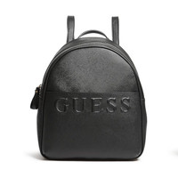 GUESS 女士字母Logo双肩包