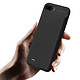 罗马仕EC80苹果iphone7Plus/8P无线背夹电池大容量8000毫安背夹式充电宝手机壳全包移动电源快充 *9件