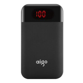 aigo 爱国者 E10000  移动电源 10000毫安  黑色 *3件