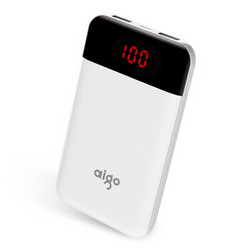 aigo 爱国者 E10000+ 移动电源 10000毫安  定制白 *2件