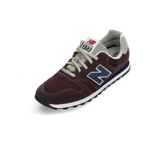 new balance 373系列 ML373AA 男女款跑步鞋 45 酒红色（深红色） 