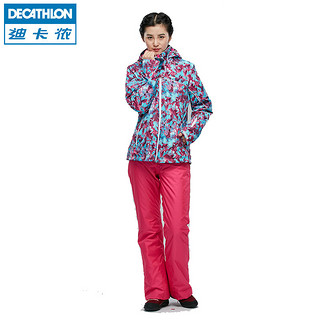 DECATHLON 迪卡侬 WEDZE1 女款滑雪服外套 浅灰色 L 