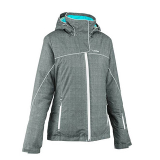 DECATHLON 迪卡侬 WEDZE1 女款滑雪服外套 浅灰色 L 