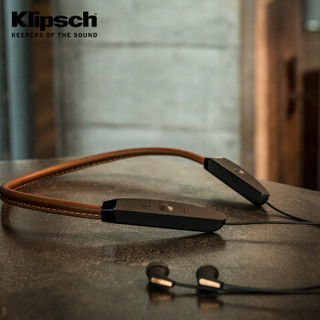 Klipsch 杰士 R5 Neckband 入耳式蓝牙耳机 棕色