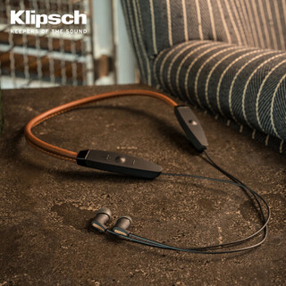 Klipsch 杰士 R5 Neckband 入耳式蓝牙耳机 棕色