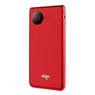 爱国者（aigo）TA10000 移动电源 10000毫安 Type-C红色