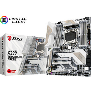 msi 微星 X299 TOMAHAWK ARCTIC 主板