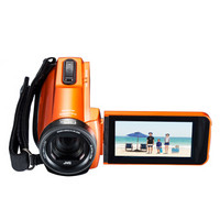 1日0点：JVC 杰伟世 GZ-R465DAC 高清摄像机 橙色