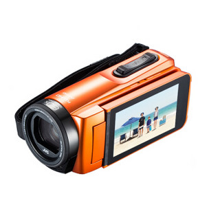 JVC 杰伟世 GZ-R465DAC 高清摄像机 橙色