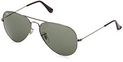 Ray-Ban 雷朋 Ray·Ban 雷朋 飞行员系列 RB3025 W0879 太阳镜 58mm 枪色绿片