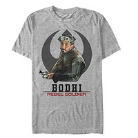 Star Wars 星战 驾驶员 Bodhi 图案T恤