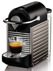 Krups XN 3005 Nespresso Pixie胶囊咖啡机 (19 bar, 温控加热系统) 电动，钛材质