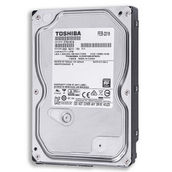 TOSHIBA 东芝 1TB 7200转32MB SATA6Gb/s台式机硬盘(DT01ACA100)