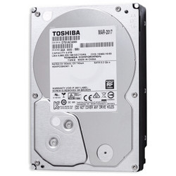 TOSHIBA 东芝 机械硬盘  台式机硬盘 SATA接口 3.5英寸 3TBDT01ACA300