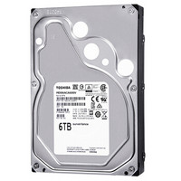 TOSHIBA 东芝 Surveillance系列 3.5英寸监控级硬盘 6TB 256MB(7200rpm、PMR)MD06ACA600V