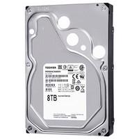 TOSHIBA 东芝 Surveillance系列 3.5英寸监控级硬盘 8TB 256MB(7200rpm、PMR)MD06ACA800V