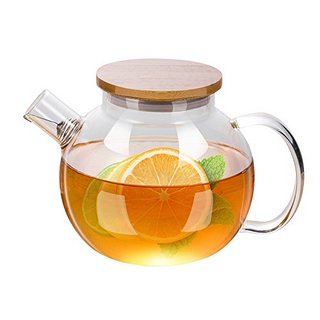 宝优妮 DQ9100-1 耐热玻璃茶壶 圆壶