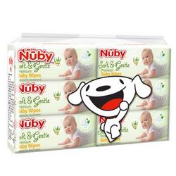 Nuby 努比 婴儿湿巾 80片×6包 *2件