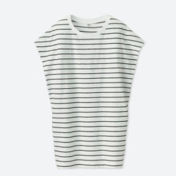 优衣库  UNIQLO 优衣库 408264 女款竹节纱T恤
