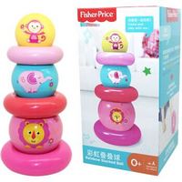 Fisher-Price 费雪 F0922 彩虹叠叠球 *4件