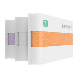 a-life 最生活 阿瓦提长绒棉 小米毛巾 130g*3条 *6件