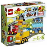 LEGO 乐高 DUPLO 得宝系列 10816 我的第一组汽车与卡车套装