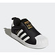 限尺码：adidas 阿迪达斯 AQ0205 儿童三叶草贝壳头一脚蹬网面运动鞋 *3件