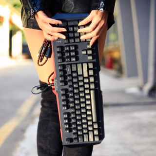 RIOTORO 红火牛 KR900 RGB机械键盘 Cherry