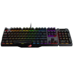 ASUS 华硕 玩家国度 CLAYMORE 分离式RGB机械键盘 红轴