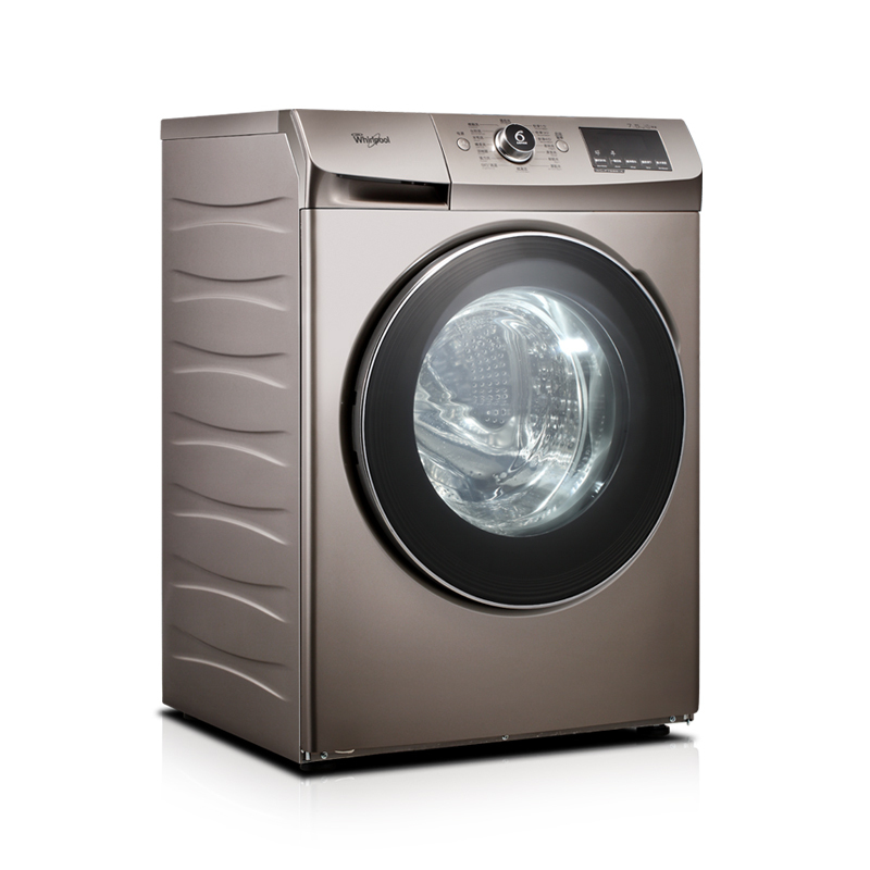 8日:惠而浦(whirlpool)wg-f80821bik 8公斤 变频智能app控制 滚筒洗衣