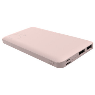 SOLOVE 素乐 Y2  移动电源 10000mAh 樱露粉