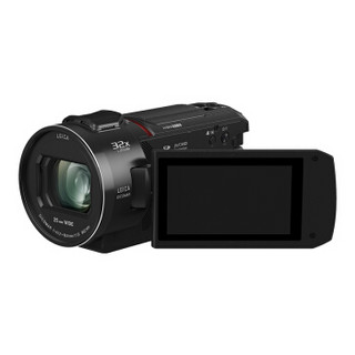 Panasonic 松下 VX1家用/直播4K高清数码摄像机 /DV/摄影机/录像机 五轴防抖、光学24倍变焦、无线多摄像头