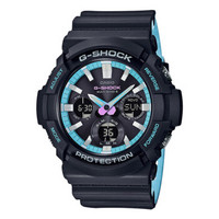 CASIO 卡西欧 G-SHOCK 王者之蓝 GAW-100PC-1A 男士运动腕表