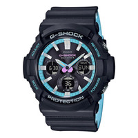 CASIO 卡西欧 G-SHOCK 王者之蓝 GAW-100PC-1A 男士运动腕表