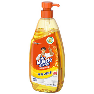 Mr Muscle 威猛先生 多用途洗洁精 清新橙柚 960g *2
