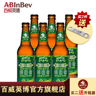 Budweiser 百威 拳击猫 搏击者 超淡色艾尔 355ml*6瓶