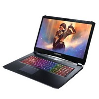  Hasee 神舟 精盾G97E 17.3英寸商务游戏本（i7-8750H、16GB、1TB+256GB、GTX1070 8G、120Hz)