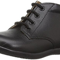 POLO ralph lauren kinley 小童鞋 Triple Black Leather 6 