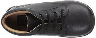 POLO ralph lauren kinley 小童鞋 Triple Black Leather 6 