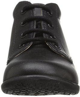 POLO ralph lauren kinley 小童鞋 Triple Black Leather 8.5 