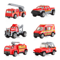 DODOELEPHANT 豆豆象 合金耐摔汽车玩具套装 6件装