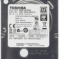 TOSHIBA 东芝 MQ01ACF032 7278转 16MB 2.5英寸机械硬盘 320GB