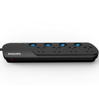 PHILIPS 飞利浦 插排插线板 四位3米