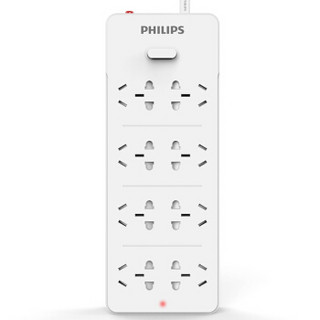 PHILIPS 飞利浦 sps3831g 插线板 8位组合孔 3米