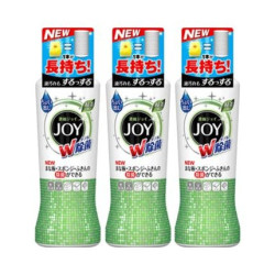 P&G 宝洁 JOY 超浓缩除菌餐具洗洁精 绿茶香型 190ml 3瓶装 *3件