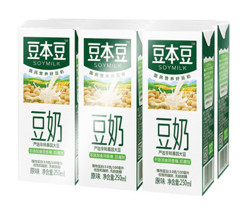 上海:豆本豆原味豆奶250ml*6