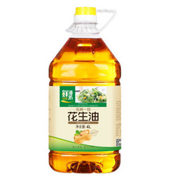 金胜 花生油 4L 压榨一级 食用油 *2件