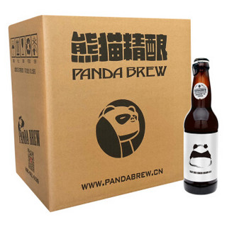 PANDA BREW 熊猫精酿 暖男熊生姜金艾啤酒 330ml*6瓶箱装