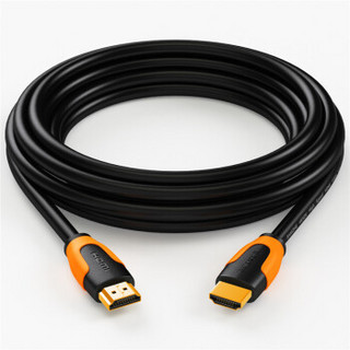 SAMZHE 山泽 HDMI数字高清线 黑橙色 2.0米